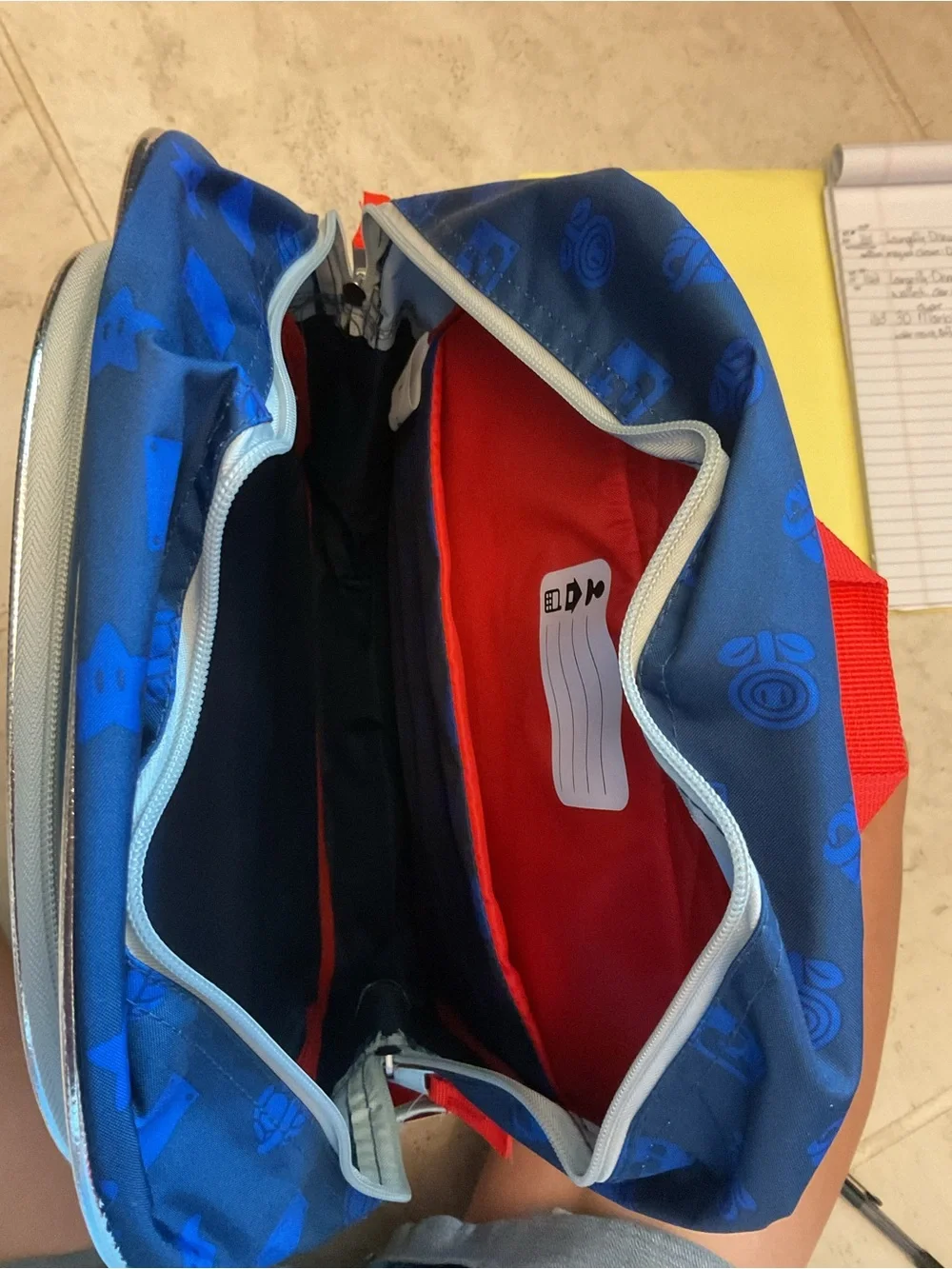 NWT Nintendo Mario & Luigi Kids 17”graphic Backpack in Blue, Red, Green, Yellow